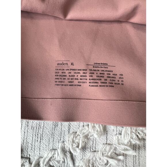 Auden Bralette Sports Tank Size XL - Picture 3 of 5